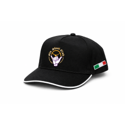 CAPPELLINO NERO - STAMPA OLD SKOOL
