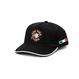 CAPPELLINO NERO - STAMPA GRIFFIN THE KING