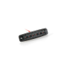 FANALINO LINEAR - DARK SIDE - 6 LED - ROSSO