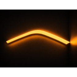 CIGLIA - SCANIA NEW GEN. - PLEXI NERO - LED ARANCIO