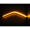 CIGLIA - SCANIA NEW GEN. - PLEXI NERO - LED ARANCIO