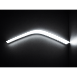 CIGLIA - SCANIA NEW GEN. - PLEXI NERO - LED BIANCO