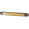 BARRA A LED ARANCIO - FRECCIA DINAMICA 12/24V (LKD2249)